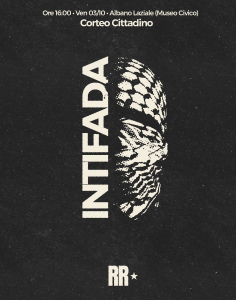 manifesto del corteo ad Albano